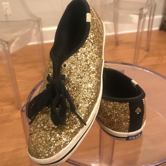 gold wedding sneakers